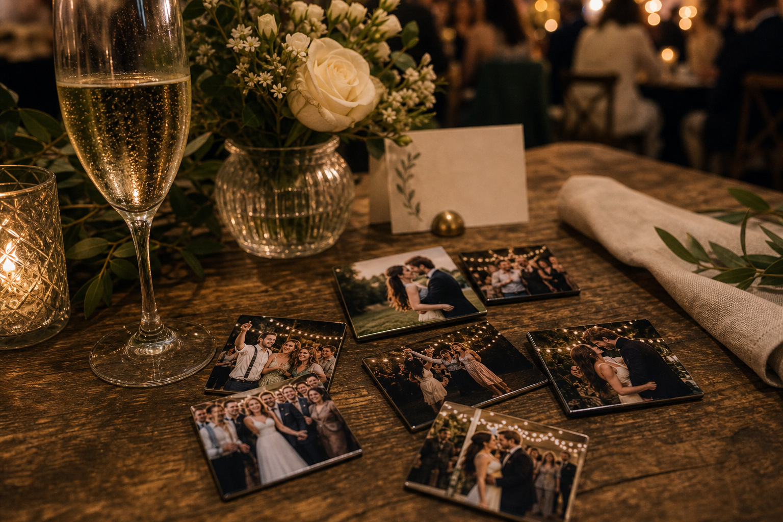 Detalle de la experiencia Soul Magnets en la boda